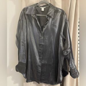 H&M Metallic Long Sleeve